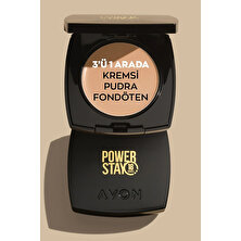 Avon Power Stay Kremsi Pudra Fondöten Sun Beige