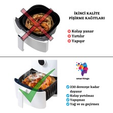 Smarthings Fritöz Pişirme Kağıdı Airfyer Pişirme Kağıdı Phılıps Xiaomi Kumtel Sem Schafer Wiami