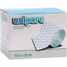 Unipore 10cm X 10m Elastik Sabitleme Bandı - Flaster