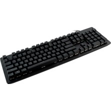 Mf Product Strike 0626 Blue Switch Kablolu Rgb Gaming Gerçek Mekanik Klavye Siyah