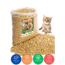 Sodra Kedi Kumu %100 Organik Çam Kokulu Pelet 6mm 10LT (5kg)