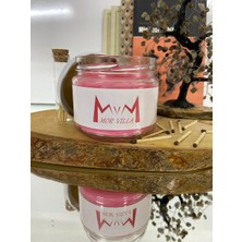 Kozalaksesuar Kokulu Mum,cam Kavanoz Mum,renkli Mum,dekoratif Mum,premium Uzun Yanma Süreli Mum,soya Mum