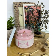 Kozalaksesuar Kokulu Mum,cam Kavanoz Mum,renkli Mum,dekoratif Mum,premium Uzun Yanma Süreli Mum,soya Mum