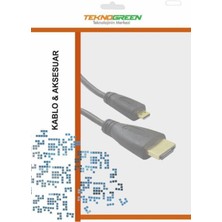 Teknogreen TKD-222 1.5m HDMI To Micro HDMI Kablo