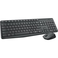 Hızlı Stok Logitech MK235 Klavye Mouse Kablosuz 920-007925