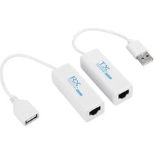 Keepro USB RJ45 200 Metre Extender 50 Metre USB Uzatma 100 Metre USB Uzatma