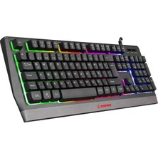 Rampage KB-R52 Style Rainbow Aydınlatmalı Oyuncu Klavye