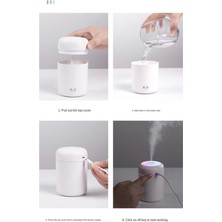 H2o Humidifier H2o 300 Ml Ulrasonik Hava Nemlendirici Ve Aroma Difüzörü H2o 4507