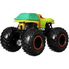 Mattel FYJ64/HNX31 Hotwheels Monster Trucks Güçlü Ikili Arabalar - 1:64