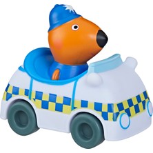 Peppa Pig Küçük Tekli Araç Polis Arabası Buggy Police Car F2514