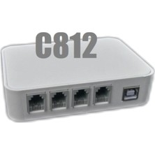 Oem Caller Id Cihazı 2 Hatlı CID812 Callerid Tüm Yazılımlarla Uyumlu