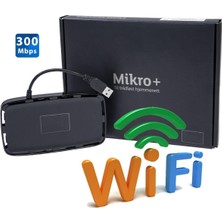 Mikro DAZ100XGT USB 2.4/5ghz 300MBIT USB Wireless Adaptör