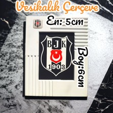 Nellson Jackson Beşiktaş Vesikalık Fotoğraf Çerçevesi Ayaklık Magnetli 7X10 Fotoğraf 5x6 cm