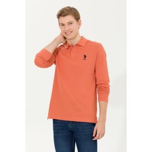 U.S. Polo Assn. Erkek Kiremit Sweatshirt 50263111-VR031
