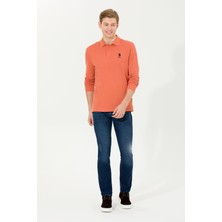 U.S. Polo Assn. Erkek Kiremit Sweatshirt 50263111-VR031