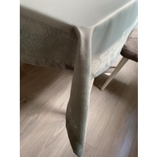 Limay Teflon Kumaş Masa Örtüsü - Sıvı Geçirmez - Yıkanabilir - Dantel Görünümlü