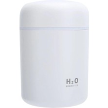 EC Shop Stfast H2O Humidifier 300 ml Oda-Araç Ulrasonik Hava Nemlendirici ve Buhar Makinesi Aroma Difüzörü H2O