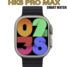 teira collection Hk8 Pro Max Ultra Watch 8 Ultra(3 Kordon)2.12 Inç Amoled Ekran Bluetooth Nfc Siri Android Ios Uyumlu