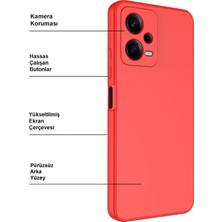 Kılıfmania Xiaomi Redmi Note 12 ile Uyumlu Kapak Kamera Korumalı Içi Kadife Lansman Silikon Kılıf - Siyah