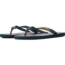 Jack & Jones Lacivert Erkek Parmak Arası Terlik 12230643