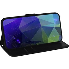 Cool-M Samsung Galaxy S23 Pu Deri Deri Flip Folio Cüzdan Telefon Kılıfı Ayna Benzeri Yüzey Manyetik Kıta Stand Kitaplık Kapağı Kayış (Yurt Dışından)