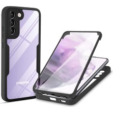 Cool-M Samsung Galaxy S23 Acrylıc+Tpu Şerefli Telefon Kılıfı Kamera Lens Koruma Telefon Kapağı Evcil Hayvan Screen Film (Yurt Dışından)