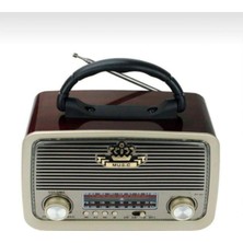 Ferminex RT-301B Nostalji Radyo Bluetooth+Fm Radyo+Usb+Sd+Mp3+Aux Kart Geliştirilmiş