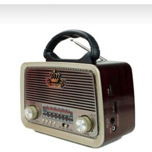 Ferminex RT-301B Nostalji Radyo Bluetooth+Fm Radyo+Usb+Sd+Mp3+Aux Kart Geliştirilmiş