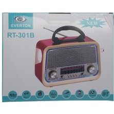 Ferminex RT-301B Nostalji Radyo Bluetooth+Fm Radyo+Usb+Sd+Mp3+Aux Kart Geliştirilmiş