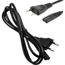 Nhr Ac Power Güç Kablosu Tv-Radyo -Notebook Adaptör Için 2 Pin Teyip Fişi