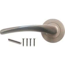 Seas Door Çelik Kapı Açma Kolu - Sol Basar Kol - Saten