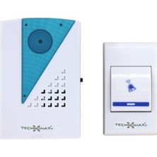 Technomax Kapı Zili Kablosuz Wireless 24 Melodili Kapı Zili