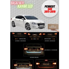 kg Group Peugeot 508 2011 Uyumlu Bagaj Altı Kayar LED