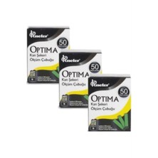 Optima Seker Ölçüm Stribi (Strip) 50 x 3 Kutu