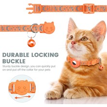 Pet Home Airtag Silikon Kasası Için Yansıtıcı Evcil Hayvan Yakalı Gps Izleyici Koruyucu Kapak (Yurt Dışından)