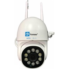 Yoosee Ys-10 Orjinal Speed Dome Dış Ortam Hareketli Nesne Takibi Wifi Kablosuz Ip Kamera Yoosee