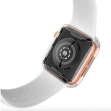 Mimtec Apple Watch 2 3 4 5 6 Se Nike 42MM Kılıf Kasa ve Ekran Koruyucu 360 Tam Koruma Kapak