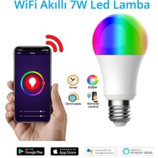 Alpsmart AS8227-CW Wifi Akıllı Ampül 7 Watt LED Lamba