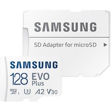 Samsung Evo Plus Microsd Hafıza Kartı 128 GB