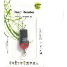 Teknogreen TK-CR01 Mini Tip Microsd Kart Okuyucu