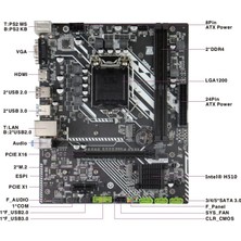 Seclife H510DA1 Intel LGA1200 Ddr4 Matx 1200P Anakart