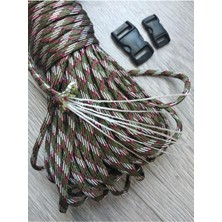 Paracord 5 Metre Paracord 550 Yedi Çekirdek 4 mm Paraşüt Ipi