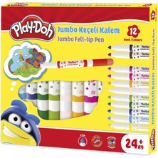 Play-Doh Jumbo Keçeli Kalem 6mm 12'li