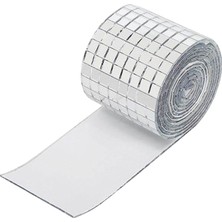 Toyra Ayna Mozaik Fayanslar Dökme Disko Top Karoları Mücevher Yapmak Vazo Disko Topu 5mmx5mm (Yurt Dışından)