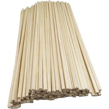 Toyra 50pcs Crafts Model Bina Aksesuarları Için Bitmemiş Çubuklar 300mmx3mmx3mm (Yurt Dışından)
