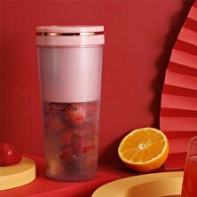 Three Beans Smoothies Için 1 Adet Taşınabilir Blender Kişisel Boyutu Sıkacağı Kupası Shakes Usb Şarj Edilebilir (Yurt Dışından)