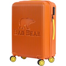 Bad Bear Logo Suıtcase Turuncu