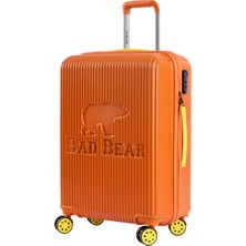 Bad Bear Logo Suıtcase Turuncu