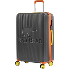 Bad Bear Logo Suıtcase Antrasit