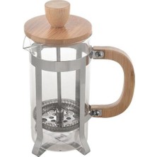 Three Beans 800 Ml Fransız Basın Çevre Dostu Bambu Kapak Kahve Piston Çay Makinesi Percolator Filtre Basın Kahve Su Isıtıcısı Pot Cam Çaydanlık | Kahve Kapları (Yurt Dışından)